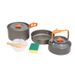 Outdoor Goods Set Pot Camping Teapot Picnic Frying Pan Camping Kettle Equipment Portable Outdoor Pot Full Set_desvips.com