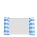 Striped Hammock, Adult Inflatable Water Leisure Lounge Chair, Foldable With Mesh Float_desvips.com