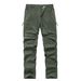 001 Youth Summer New Men's Casual Outdoor Versatile Breathable Hiking Cargo Trendy Tactical Pants 2599_desvips.com