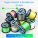 Cross-Border 8 Strands 1000m Sea Lure Braided Main Ultra Smooth Long Cast Powerful PE Fishing Line_desvips.com