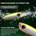 4.5cm 3.2g Microscopic Objects Floating Pencil Word Dog Zigzag Swimming Style Fishing Lures Ultra-long Throwing Hard Bait_desvips.com