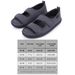 Diabetic Adjustable Hook & Loop Summer Walking Sandals Wide Swollen Shoes For Elderly Swelling Sensitive Feet_desvips.com