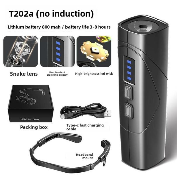 2025 New Headlamp Strong Light Ultra Bright Rechargeable Outdoor Climbing Night Fishing Special Long Battery Life Sensor_desvips.com