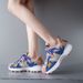 Breathable Old Female Ins Tide 2023 New Casual Thick-soled Mesh Sports Running Shoes_desvips.com