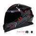 Motorcycle helmet Motorcycle full helmet Adult all seasons winter riding full helmet_desvips.com