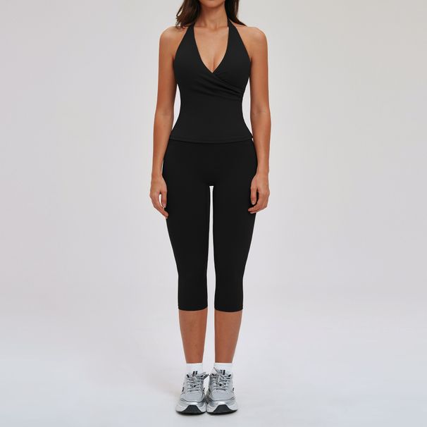 Suit 2PCS Outfits Quick-Drying Gym Set Women Tracksuit Running Workout Long Sleeve Sports Shirt Yoga Clothing_desvips.com