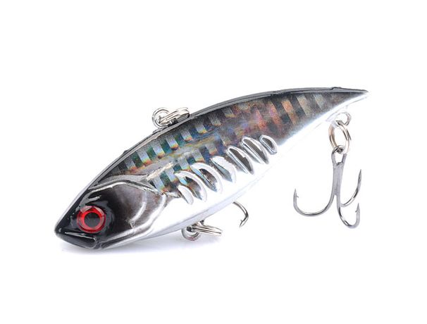 1pcs 6.8cm/11g Hard Lure VIB Sinking Rattle Lure 3D Eyes Artificial Fish Lure Long-distance Casting Fishing Tackle_desvips.com