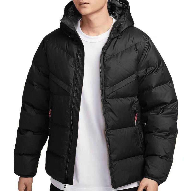 Men And Women Padded Warm Coat Hooded Jacket Thickened Loose Casual Cotton Winter Clothes Tops Embroidered Hook_desvips.com