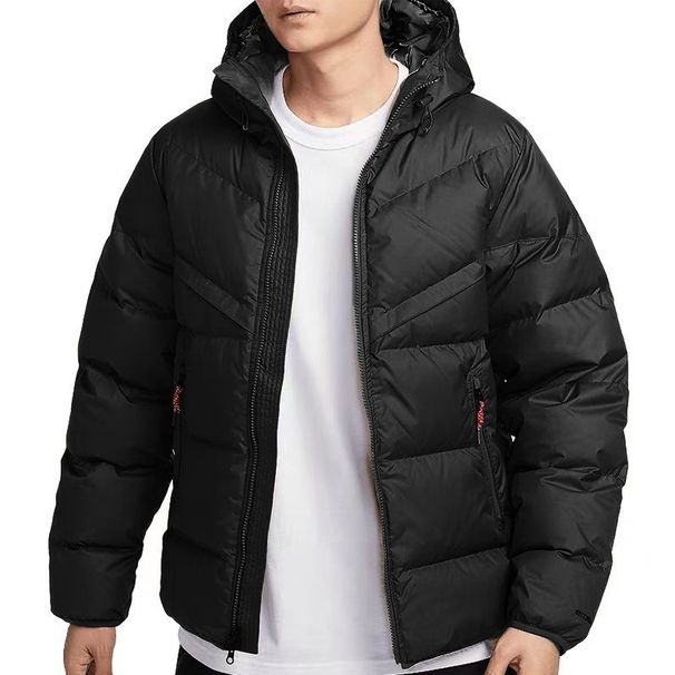 Men And Women Padded Warm Coat Hooded Jacket Thickened Loose Casual Cotton Winter Clothes Tops Embroidered Hook_desvips.com