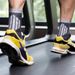 YUEDGE Men's Moisture Wick Breathable Cushion Crew Work Thick Cotton Outdoor Sports Socks For Men Size 37-46 EU_desvips.com