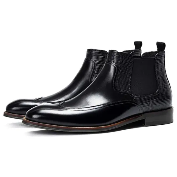 Boots For Retro Men Ankle Boot Classic Business Dress Designer British Style High-top Casual Shoes Male_desvips.com