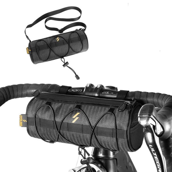 ROCKBROS Bicycle Bag Water Bottle Holder Handlebar Bag Handlebar Stem Bag DHL_desvips.com