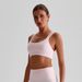 Solid Color Butter Gym Yoga Underwear Women Cross Back Shoulder Straps Fitness Sports Bra High Impact Push Up Top With_desvips.com