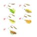 VIB Lure Bait Hot Sinking Long Cast Beard Old With Willow Leaf Noise Rotating Sequin Hard Bait Lure Fishing Gear_desvips.com