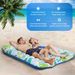 Double Inflatable Hole Floating Water Toy Pvc Inflatable Product With Pillow Water Floating Bed_desvips.com