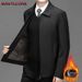 Thick Fleece Men Windproof Blazer Autumn Winter Warm Men's Jacket Windbreak Casual Business Coat L-3XL_desvips.com