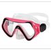 New With Nose Guard, Liquid Silicone HD Diving Mask, Large Frame Snorkeling Mask For Children_desvips.com