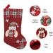 001 Cross-Border New Cartoon Burlap Socks Christmas Decoration Pendant Children's Gift Bag_desvips.com