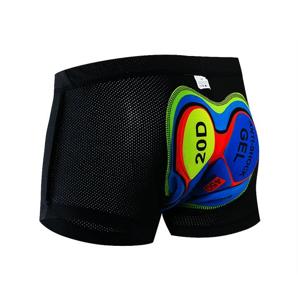 Fualrny Mountain MTB Bicycle Cycling Riding Bike Sport Underwear Compression Tights Shorts 19D Padded_desvips.com
