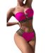 New Two-piece Swimsuit Women's Swimsuit Sexy Hollow Beach_desvips.com