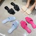 Sheii Su Yinyin MIU Style Pleated Square Toe Slip-On Sandals For Women Spring Outdoor Soft Sole Slippers Soccer Jerseys_desvips.com