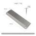 Portable Comb Titanium Alloy Combs Keychain Accessories Outdoor Small Tool_desvips.com
