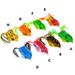 Sometime Black Simulation Bionic Fish Soft Lure Bait Frog_desvips.com