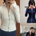 Women's Clothing New Style Gold Label Stand Collar Short Coat Sports Yoga Fashion Brand Same Stylemen_desvips.com