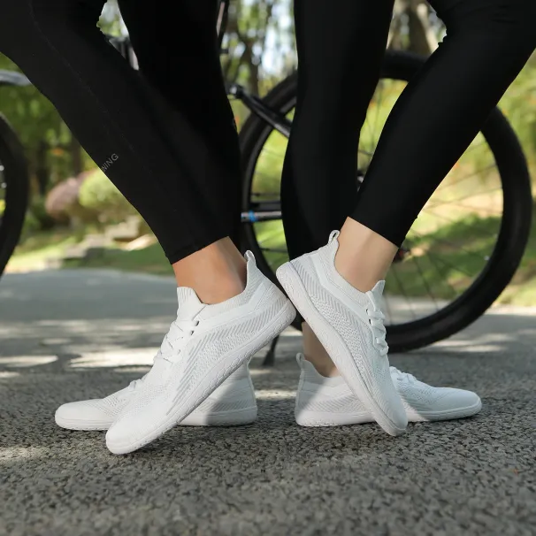 Wide Toe Box Barefoot Running Women's Outdoor Fitness Sport Shoes Breathable Anti-slip Low Cut New Model Footwear_desvips.com