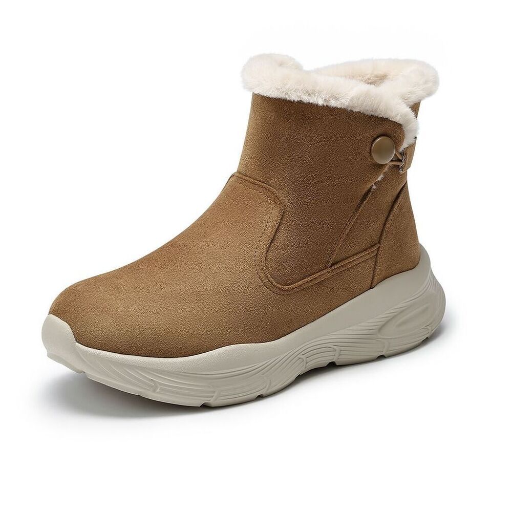 2025 New Fashion Thicker Cotton Boots Women's Snow Boots_desvips.com