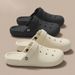 German EVA Men's Anti-odor Perforated Shoes 26 Summer Outdoor New Model Indoor Home Silent Non-slip Wear-resistant_desvips.com