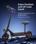 J01 Off-road Dual Shock Absorption With Seat, Foldable Electric Scooter_desvips.com