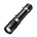 Cross-Border 518 Outdoor LED T6 Mini Zoom USB Rechargeable Multi-Function Strong Light Flashlight_desvips.com