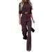 Women's Clothing Fashion casual suit women's two-piece suit women's wear_desvips.com