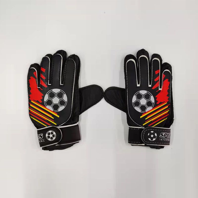 Children's Soccer Goalkeeper Gloves Non-Slip Latex Adult Goalkeeper Gloves with Finger Guard Men's and Women's Sports Gloves_desvips.com