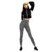 Cross-border Tie-dye Yoga Pants For Women, Nylon, Outdoor Running, Stretchy, Hip-lifting, Tummy Control, High-waisted_desvips.com