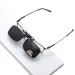 4 Color Grey Lenses Polarized Sunglasses Clip On Flip Up UV 380 Driving Fishing Night Vision Glasses Clips_desvips.com