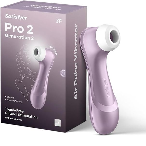Satisfyeer Pro 2 Vibrator Sex Toy | Adult Toys For Women | Suction And Clitoral Stimulation Vibrator | Vibrating Sexual Pleasure Device_desvips.com
