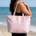 Women's Beach Towel, Toiletry Organizer Tote Bag, Shoulder Handbag, Ideal Daily Swimming Pool Travel, Essential For Home_desvips.com