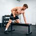 Ensemble D'haltères Courtes Hexagonaux Total 16 Kg - Entraînement Musculaire & Haltérophilie - Métal Caoutchouc Noir_desvips.com
