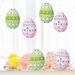 paper Holiday Decoration Pendants, Lantern Decorations, Easter Party Theme, Rabbit_desvips.com