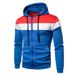 Men's Casual Three-Piece Autumn Winter Fleece Warm Zipper Hoodie Sports Sweatshirt_desvips.com