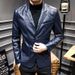 Men's Clothing Leather Suit Autumn New Casual Jacket Style Slim Lapel Leather Suit Leather Jacket Men's_desvips.com
