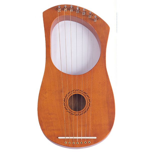 19-String Portable 16-String Small For Beginners Self-Learning 10-String Harp Lyre Instrument_desvips.com