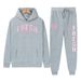 New Hoodie Sports Set Unisex Two-Piece Gothic Punk Rock Street Sweatshirt_desvips.com