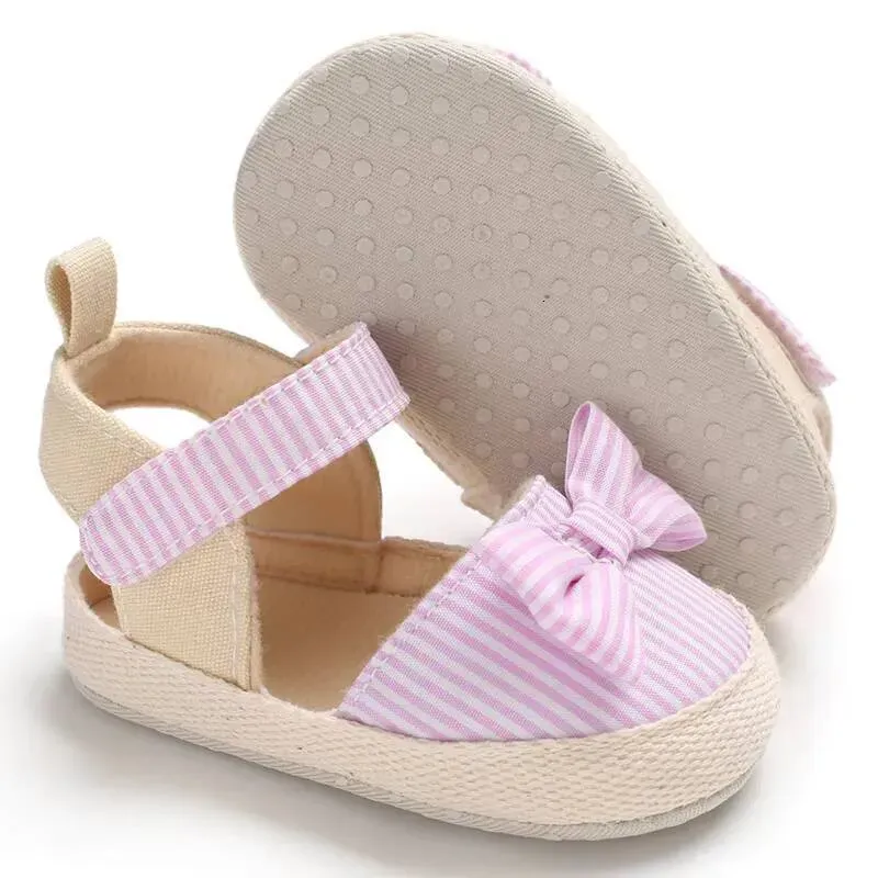 Citgeett Newborn Baby Girls Crib Infant Soft Summer Princess Sandals Shoes Ddmysaturn_desvips.com
