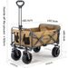 Qunature 150KG Folding Cart Foldable Camping Trolley Camping Cart Handcart 180L_desvips.com