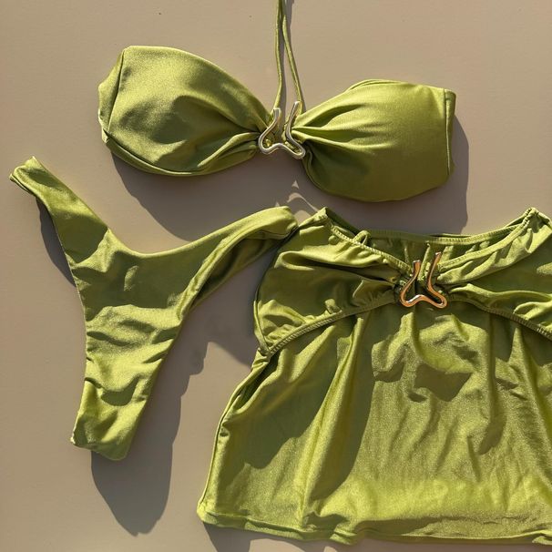 Sexy 3pieces Micro Bikini 2024 Women Swimsuit Female Swimwear Brazilian Bikinis Set Hollow Out Beachwear Bathing Suit_desvips.com