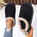 Pure Wool Thick Soled Snow Boots Female Hair Winter Thickened Cotton Warm New Suede Bag Shoes_desvips.com