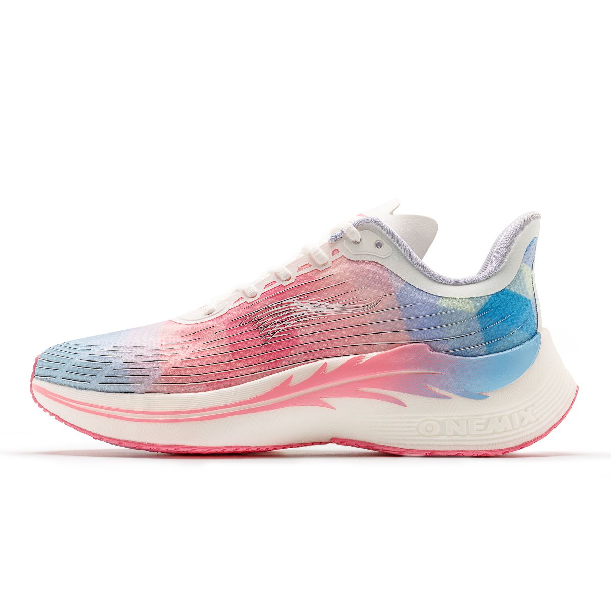 Onemix New Men Marathon Running For Women Breathable Lightweight Sneakers Lace Up Athletic Shoes Comfortable Light Soft_desvips.com